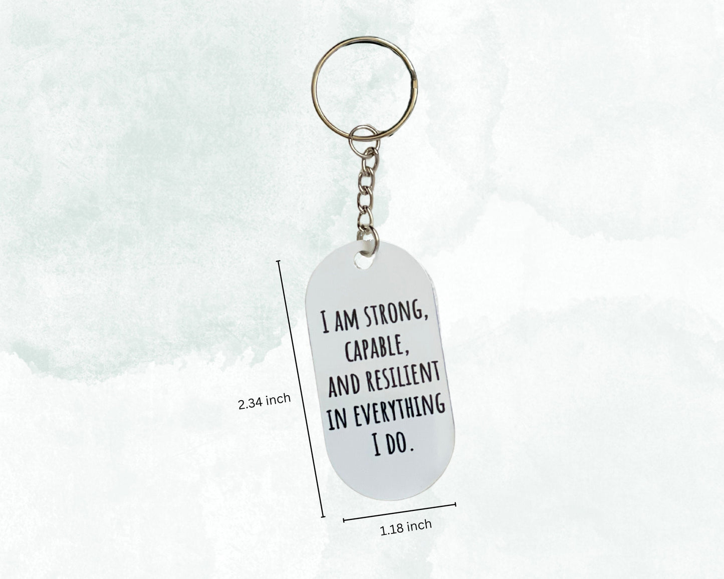 Birth Flower Metal Keychain, Personalized Keyring, Custom Message Name Keychain, Anniversary Gift For Her, Gifts For Bridesmaid, BFF Gifts