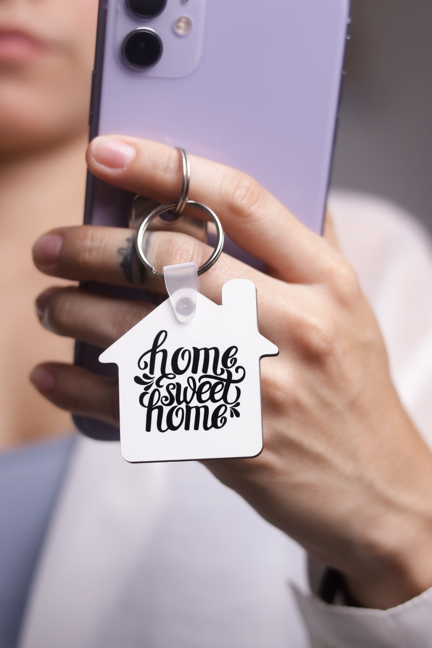 Custom REALTOR® House-Shaped Keychain | Personalized with Logo, Image, and Contact Info | Ideal Closing Gift for Realtors and Brokers