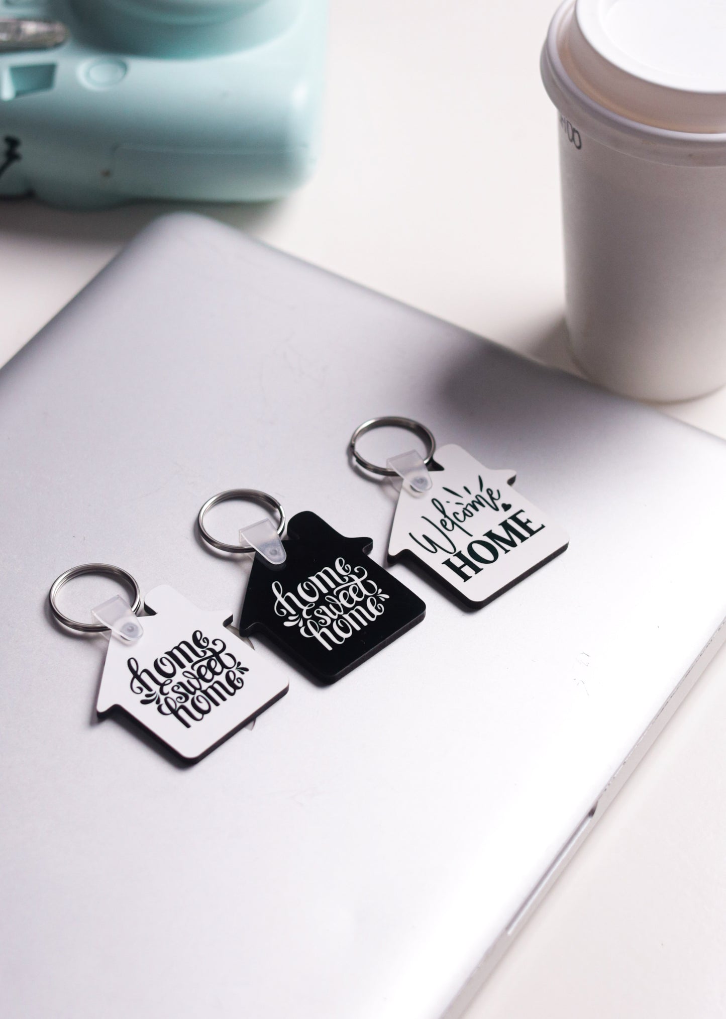 Custom REALTOR® House-Shaped Keychain | Personalized with Logo, Image, and Contact Info | Ideal Closing Gift for Realtors and Brokers