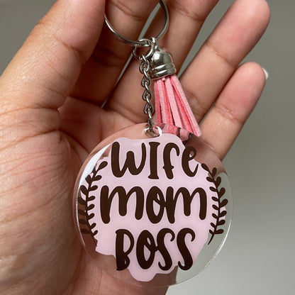 Insulin Pump Keychain | Cute Gift Idea | Personalized Key Ring | Diabetes Keyring | Blue Ribbon Keychain | Diabetes Awareness
