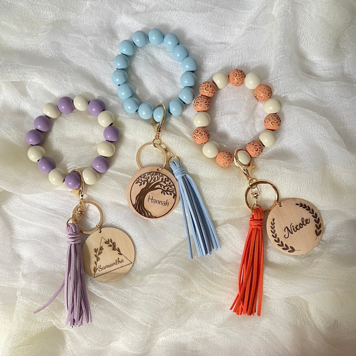 Animal Print Bracelet Keychain, Custom Wristlet, College Dorm Keychain, Gifts for Her, Keychain Wristlet, Bridesmaids gift, Mother Gift