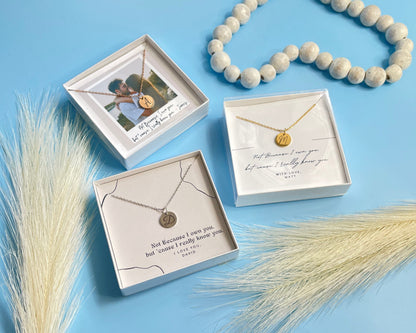 Personalized Initial Necklace for Women, Dainty Charm Letter Pendant, Gold/Silver/Rose Gold, Gift