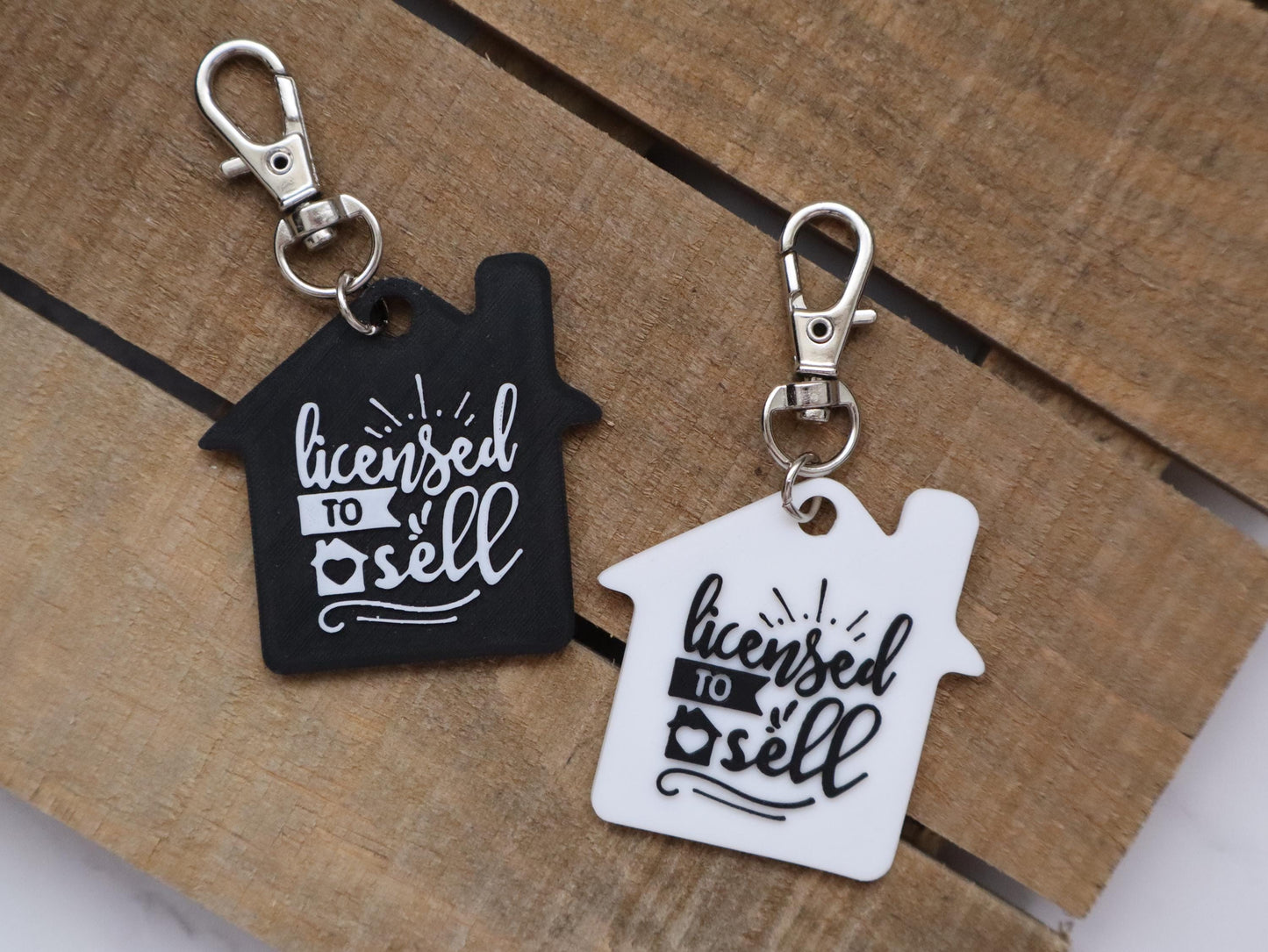 NFC House Keychain Gift for Realtors, Closing, Housewarming, Custom Branding, Real Estate Clients