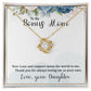 Mother's Day Gift to Bonus Mom, Fine Jewelry, Gold Necklace, Bonus Mother Birthday, Bonus Mom Gift Ideas