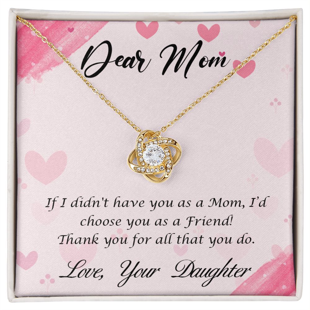 Mother's Day Gift from Daughter, Personalized Jewelry for Mom, Gifts for her, Cute Mother's day gift idea