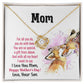 Mothers day gift from son, Cute jewelry for Mom, Last Minute Gift Ideas, Gift to mom from kid, Fox card design, dainty necklace