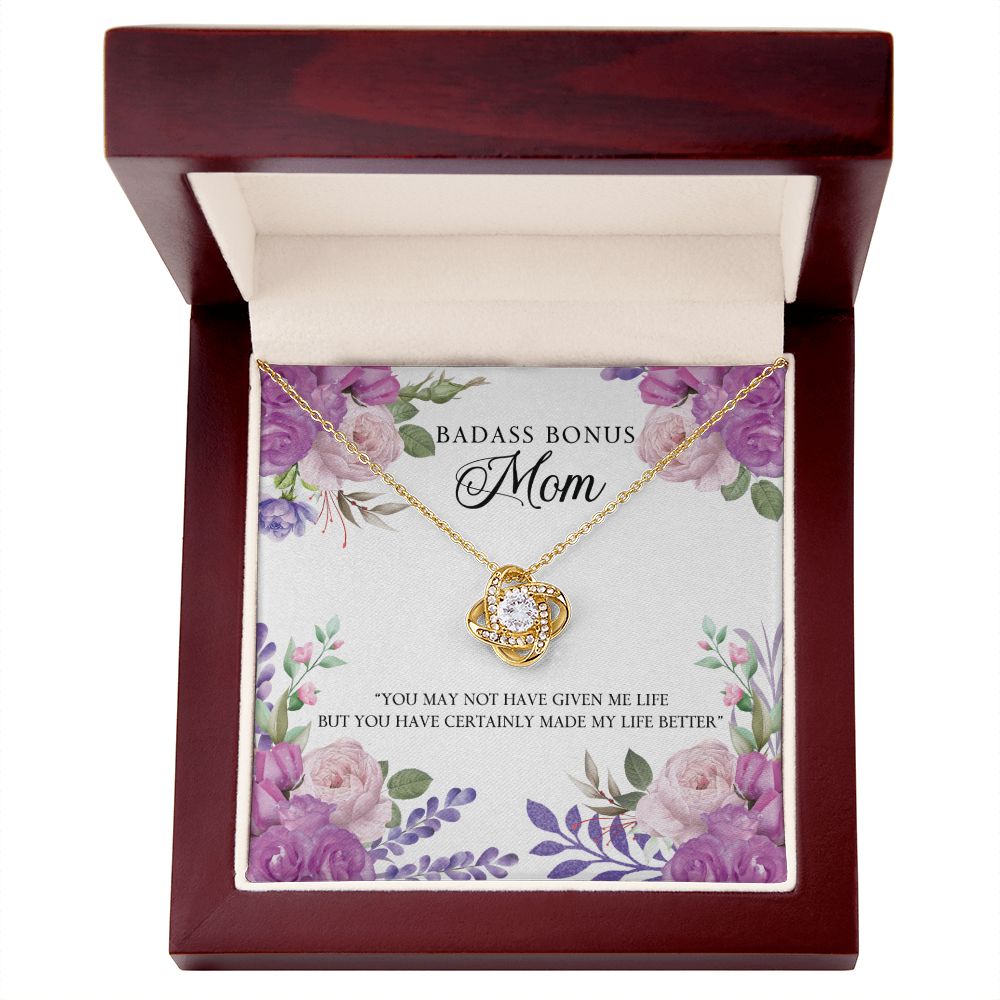 Bonus Mom Gift, Mother's Day Gift from Daughter, Personalized Gift for Bonus Mom, Son to Mom gift, Bonus Mother Necklace