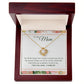 Mother's Day Gift from Son, Special Gift for Mothers Day, Card Message for Mothers Day, Dainty Necklace for Mom