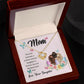 Mother's Day Gift from Daughter, Mother Daughter Bond, Best Mom Ever Gift, Cute Necklace for Mom