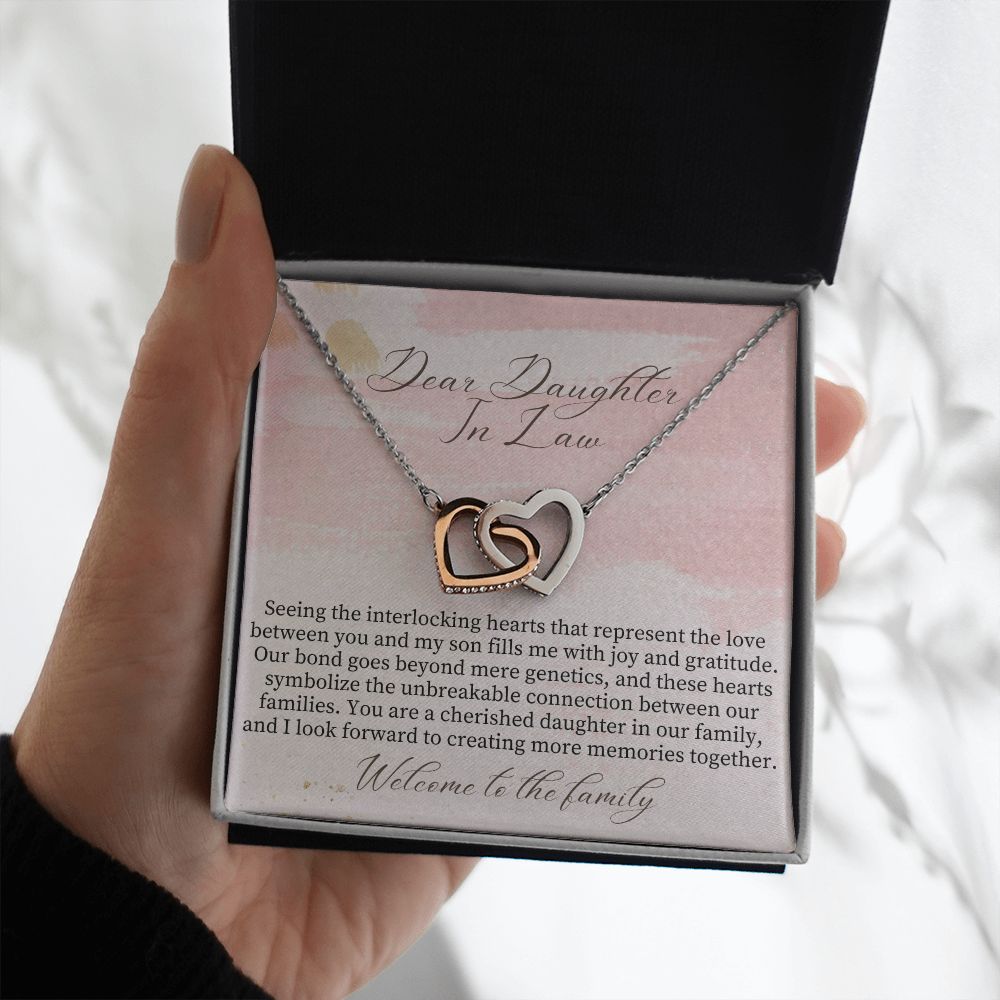 Daughter-In-Law Gift Necklace Wedding Gift Jewelry From Mother-In Law Gift for Bride necklace personalized necklace