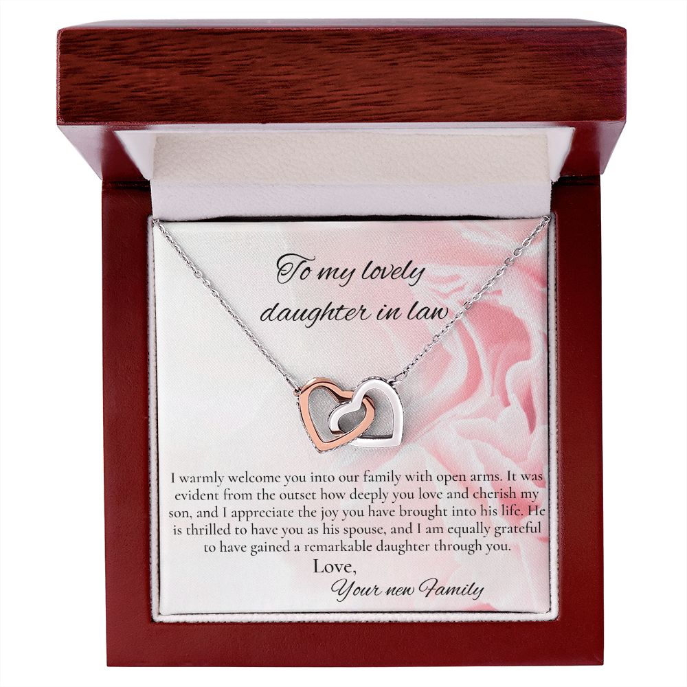 Daughter in law gifts, Daughter in law birthday gift, Daughter in law gift ideas, Necklace for daughter in law, Daughter in law gift