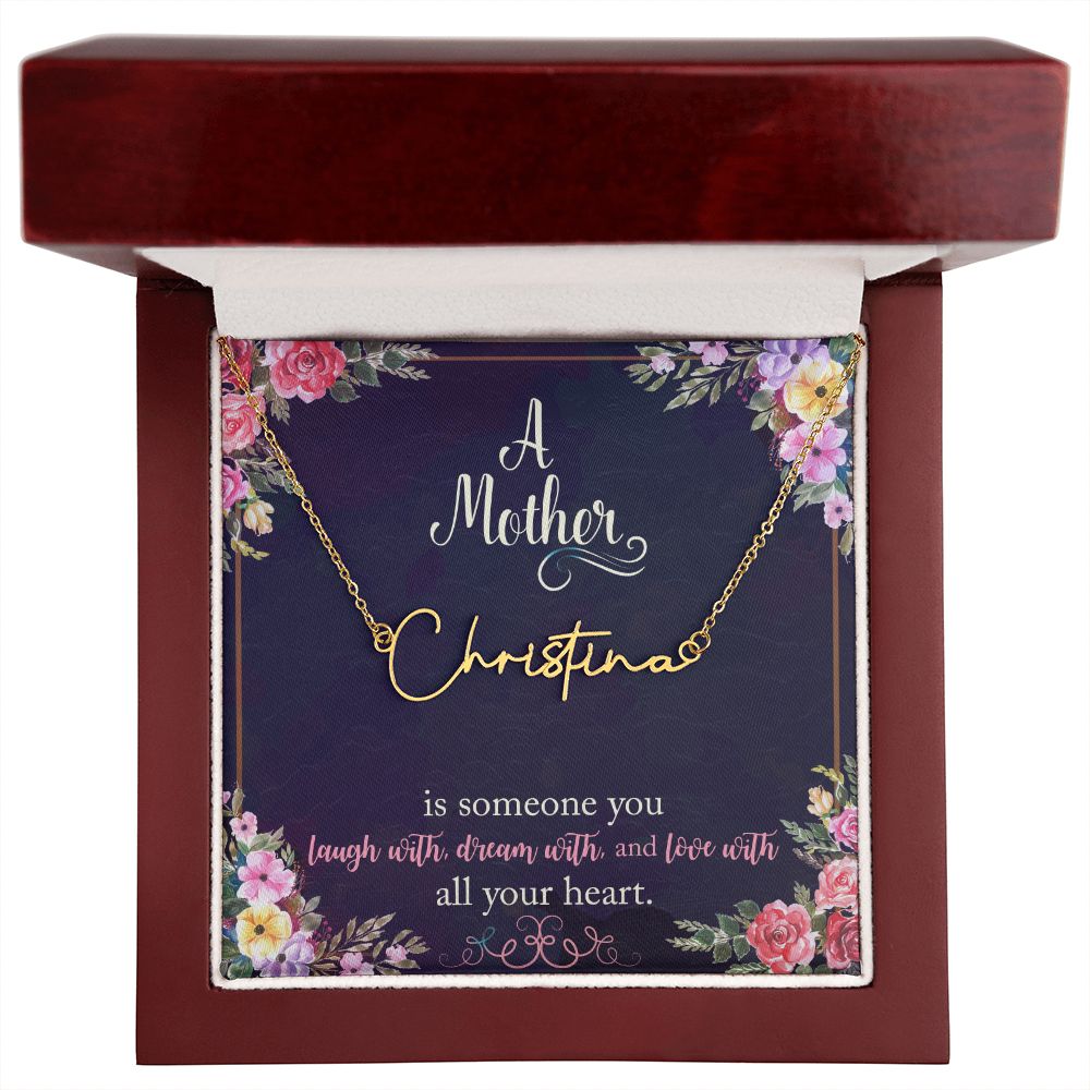 Mother's day gift with best sale children's name