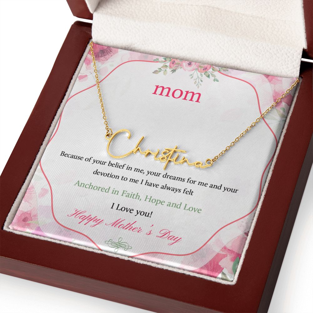 Name Necklace, Personalized Necklace, Dainty Jewelry, Cute Necklace with Name, Personalized Jewelry, Mothers Day Gift, Gift for Mom